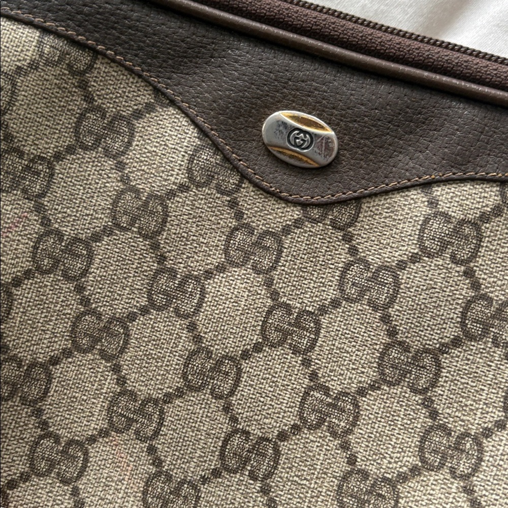Gucci Beige and Brown Shoulder Bag - Picture 2 of 7